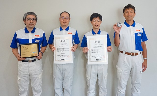 NSK榮獲日本摩擦學會“2021年度日本摩擦學會技術獎”