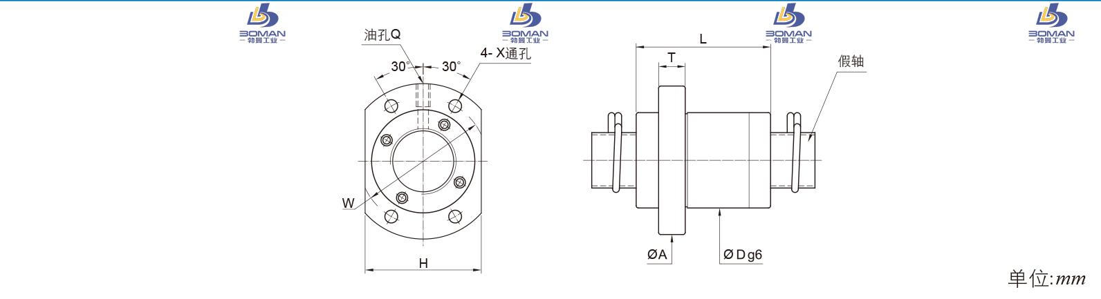 PMI FSKW1510B-5.6P pmi滚珠丝杠怎么拆